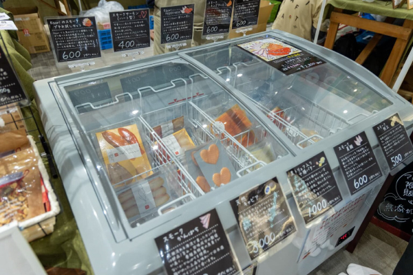 【Kaori-熏】の魚介のスモーク製品用冷凍庫