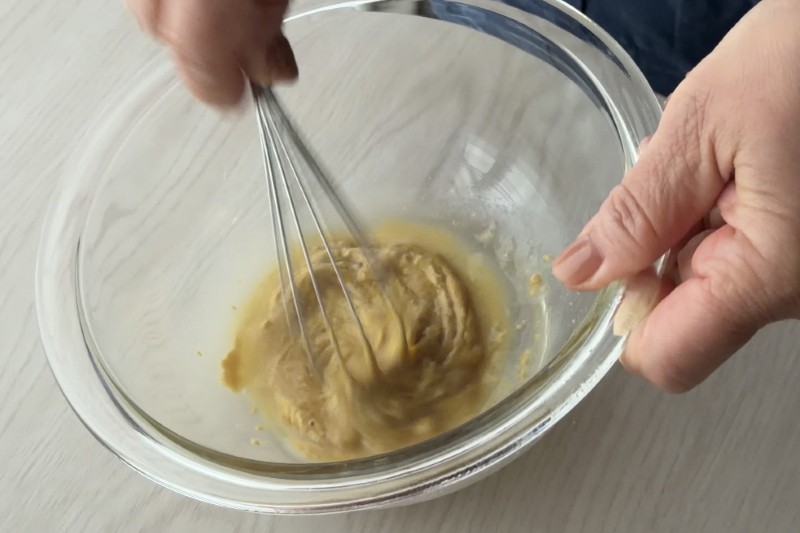 グラバラックスの彩りフルーツ添え　作り方①