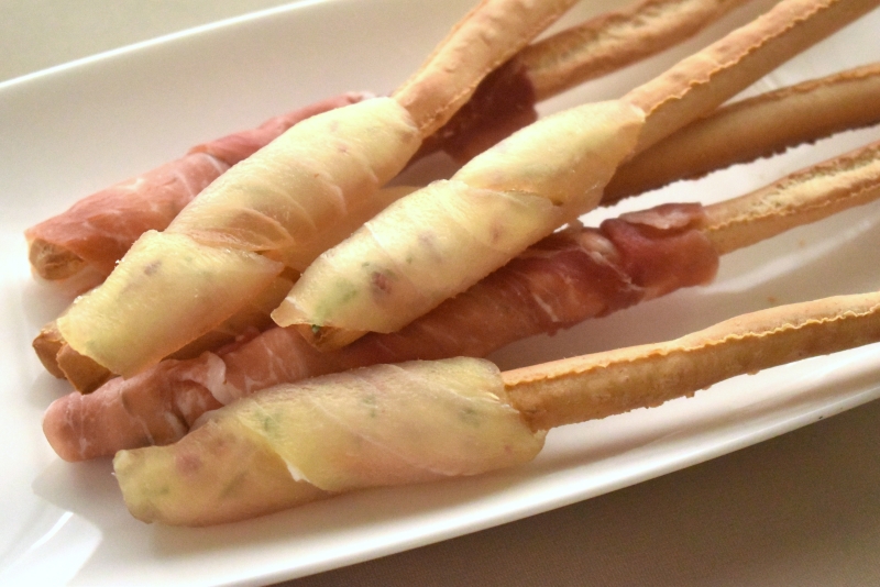 カジキと生ハムのスティックおつまみ