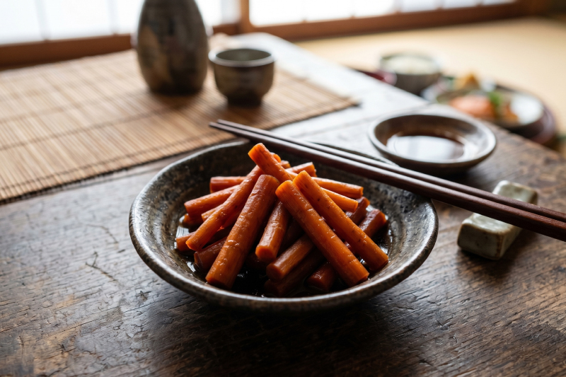 山ごぼうの漬物