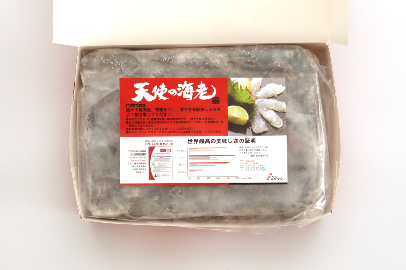 天使の海老_バラ凍結