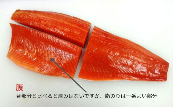 スモークサーモン_腹