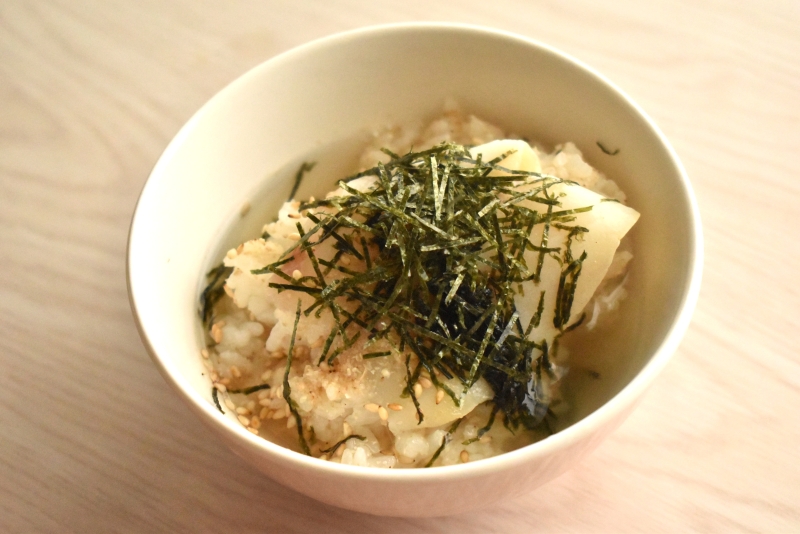 スモーク真鯛を使った簡単鯛茶漬け