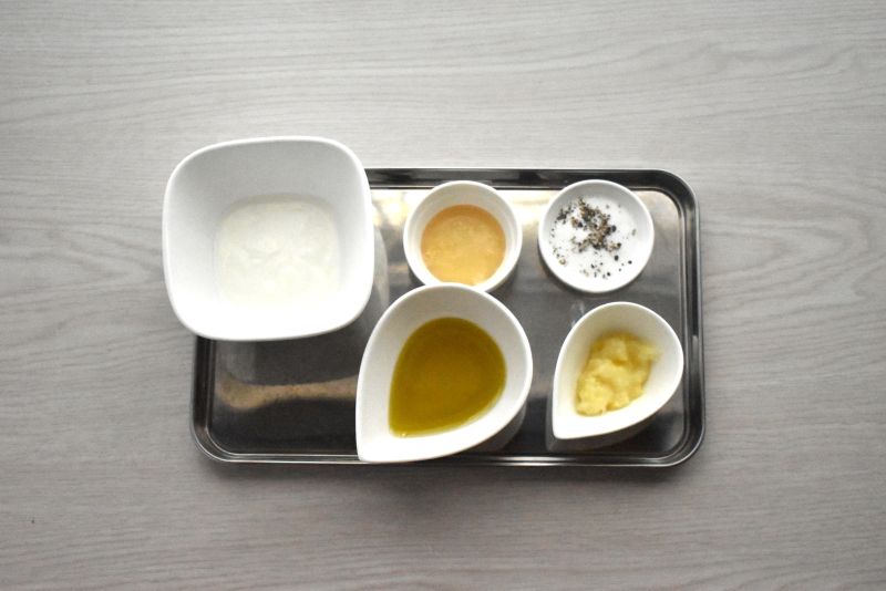 カルパッチョに使用する塩レモンソース